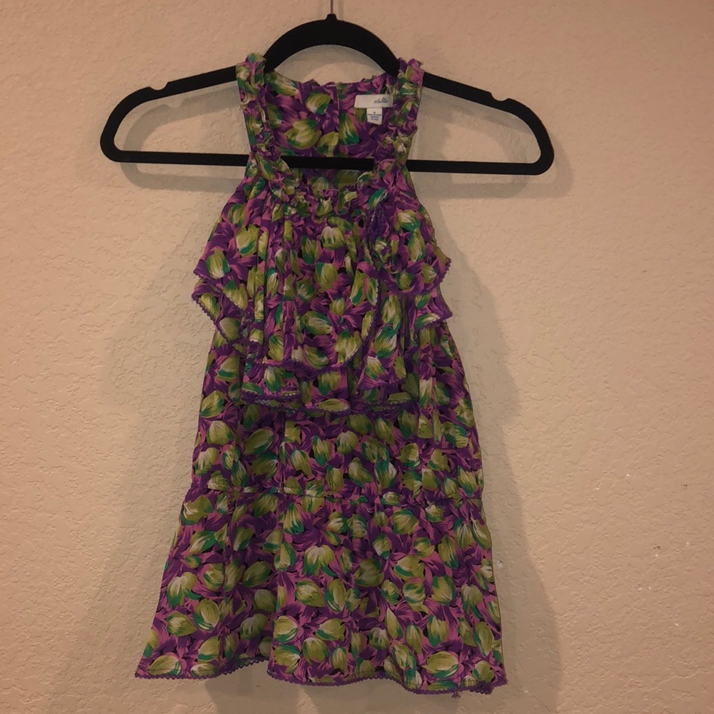 Odille peplum top size 4